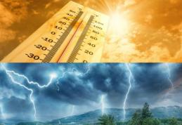 Cod galben de caniculă și de instabilitate atmosferică pentru județul Botoșani 