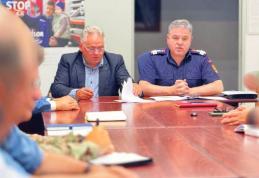Prefectul județului a convocat Comitetul Județean pentru Situații de Urgență în contextul Codurilor Portocaliu și Galben