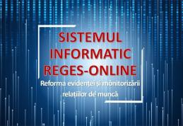 ITM Botoșani: Termen înregistrare în platforma REGES-ONLINE