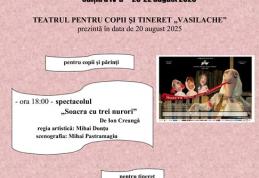 Teatrul „Vasilache” vă invită la teatru în centrul istoric al municipiului Botoşani