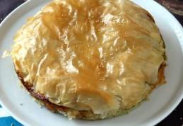 Plăcintă grecească cu spanac și feta