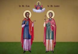 SINAXAR – 18 August – Sfinţii Mucenici Flor şi Lavru