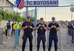 Măsuri de ordine publică pentru meciul de fotbal dintre FC Botoșani și FC Csikszereda Miercurea Ciuc