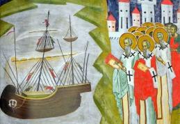 SINAXAR – 25 August – Aducerea moaştelor Sfântului Apostol Bartolomeu; Sfântul Apostol Tit