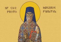 SINAXAR – 31 August – Sfântul Cuvios Macarie Protopsaltul