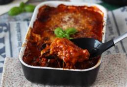 Vinete gratinate cu parmezan