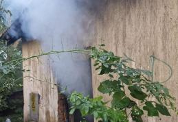 Un nou incendiu izbucnit la clădirea dezafectată de pe Aleea Pinului din Dorohoi