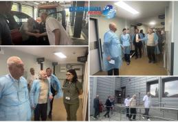 Renumitul neurochirurg dr. Leon Dănăilă a vizitat Spitalul Municipal Dorohoi
