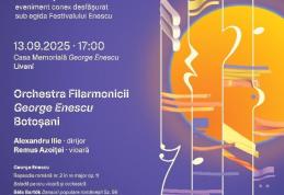 Concert al Orchestrei Filarmonicii „George Enescu” Botoșani la Liveni