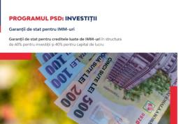 Programul PSD – investiții și locuri de muncă pentru dezvoltarea Moldovei