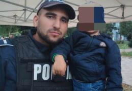 Gabriel, polițistul de 21 de ani care a făcut diferența