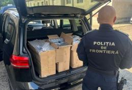 Captură la Botoșani: 30.000 de țigarete și un autoturism de 45.000 lei, confiscate - FOTO