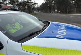 Autoturism neînmatriculat depistat în trafic după o întoarcere pe linie continuă