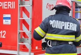 Incendiu izbucnit în balconul unui apartament din Botoșani din cauza unei lumânări lăsată nesupravegheată