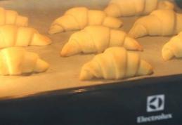 Croissante cu lapte condensat