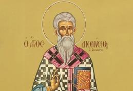 SINAXAR – 3 Octombrie – Sfântul Sfinţit Mucenic Dionisie Areopagitul; Sfântul Mucenic Teoctist