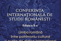 Conferința internațională de studii românești, ediția a X-a, 9-11 octombrie 2025