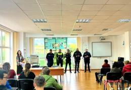 Polițiștii din Hlipiceni le-au vorbit copiilor despre siguranță