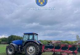 Utilaj agricol în valoare de 35.000 de euro, furat de 2 tineri din Săveni, recuperat de polițiști