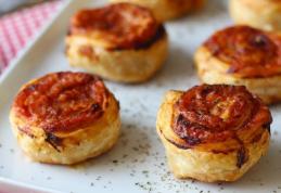 Rulouri de patiserie din foitaj la air fryer