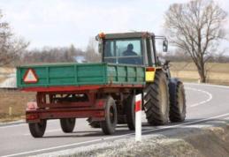 Tractor fără asigurare, ITP și plăcuțe cu numere de înmatriculare oprit în trafic de polișiștii botoșăneni