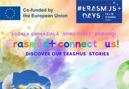 „Live our life, Inspire our future” – Școala Gimnazială „Spiru Haret” Dorohoi a sărbătorit Erasmus Days 2025 - FOTO