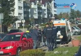 Fată lovită pe o trecere de pietoni de pe Bulevardul Victoriei din Dorohoi