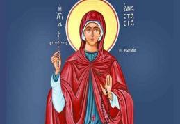 SINAXAR – 29 Octombrie – Sf. Cuv. Mc. Anastasia Romana; Sf. Cuv. Avramie şi Maria, nepoata sa