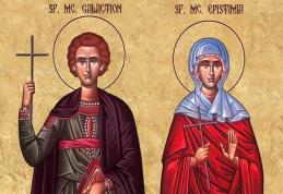 SINAXAR – 5 Noiembrie – Sfinţii Mucenici Galaction şi Epistimia
