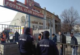 Măsuri de ordine publică adoptate de jandarmi la meciul de fotbal dintre F.C. Botoșani și Farul Constanța