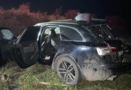 Doi tineri au ajuns la spital după un accident rutier petrecut la ieșirea din Botoșani - FOTO