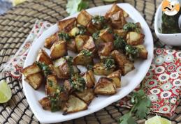 Cartofi copți cu chimichurri