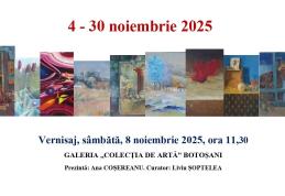 Expoziția „Dascăli și artiști botoșăneni”