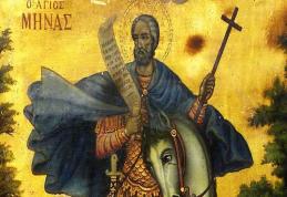 SINAXAR – 11 Noiembrie – Sfântul Mare Mucenic Mina; Sfinţii Mucenici Victor, Vichentie şi Ştefanida