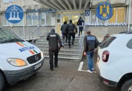 Persoane reținute în urma perchezițiilor desfășurate în Botoșani în cadrul acțiunii Jupiter