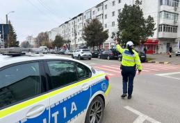 Acțiune a polițiștilor rutieri pentru combaterea accidentelor rutiere produse pe fondul vitezei excesive