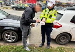 Amenzi pe de aproximativ 9.000 de lei pentru pietonii indisciplinați