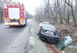 Șofer rănit într-un accident produs în această dimineață - FOTO