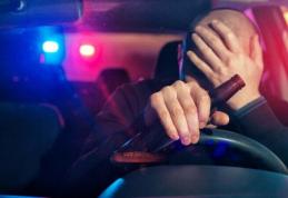 Șofer prins băut la volan deși avea permisul reținut pentru conducere sub influența alcoolului