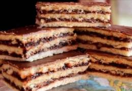 Prăjitură cu gem și nucă (de post)