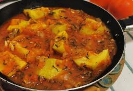 Mâncare de dovlecei - de post