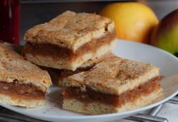 Prăjitură cu măr - de post