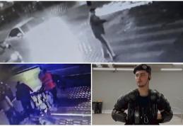 Primul ajutor acordat unui bărbat care a căzut pe o trecere de pietoni din Dorohoi de către un jandarm