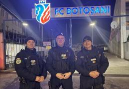 Măsuri de ordine publică pentru meciul de fotbal dintre F.C. Botoșani și Rapid București