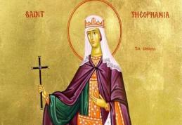 SINAXAR – 16 Decembrie – Sf. Teofana împărăteasa; Sf. Proroc Agheu