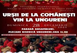 Festivalul Internațional „Datini și Obiceiuri de Iarnă pe Valea Jijiei” Ungureni – ediția a II-a