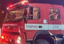 Incendiu la un uscător de cereale din Dorohoi. Pompierii au intervenit timp de șase ore pentru stingere