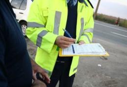 Acțiunea polițiștilor rutieri: Au fost reținute 22 permise de conducere și 6 certificate de înmatriculare retrase