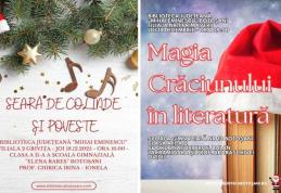 Sărbătoarea Crăciunului prinde viață la Filiala 2 Grivița a Bibliotecii Județene
