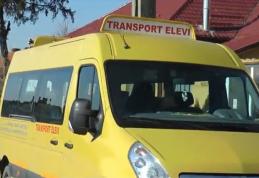 Microbuz școlar verificat într-o acțiune pentru siguranța elevilor la Flămânzi